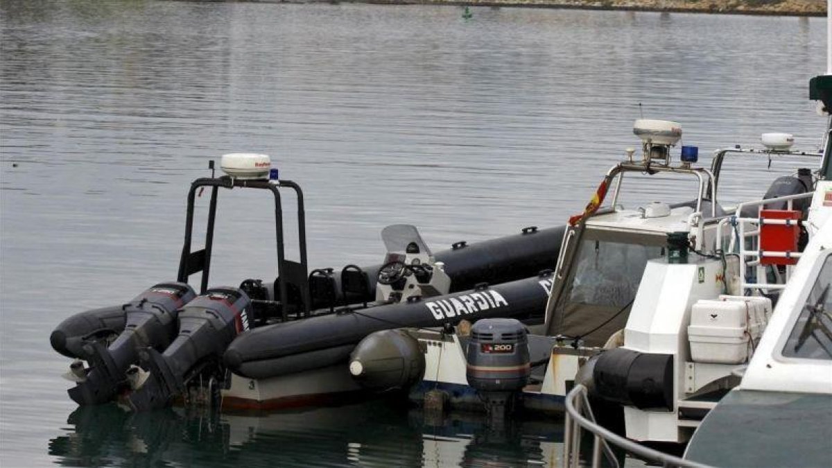 Narcolancha incautada por la Guardia Civil de Algeciras a narcotraficantes.-A CARRASCO RAGEL