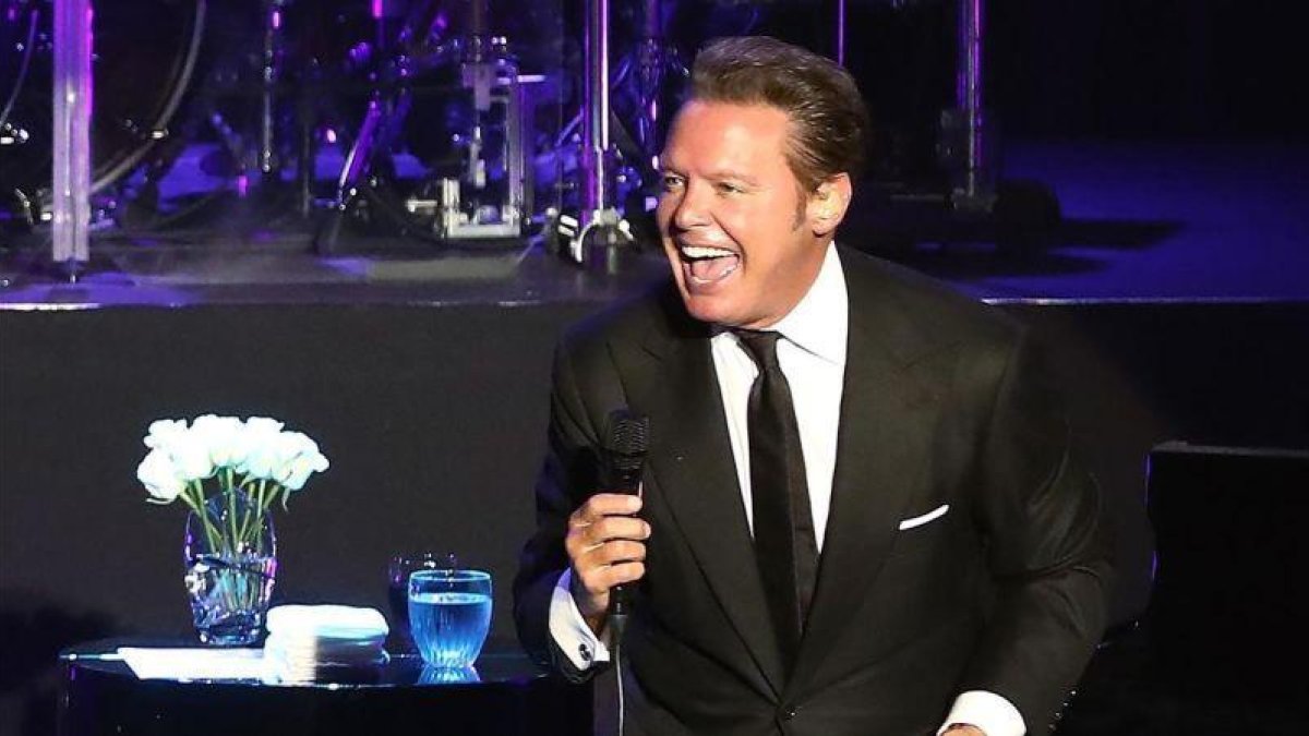 Luis Miguel, en el Festival de Cap Roig.-JOSÉ IRÚN