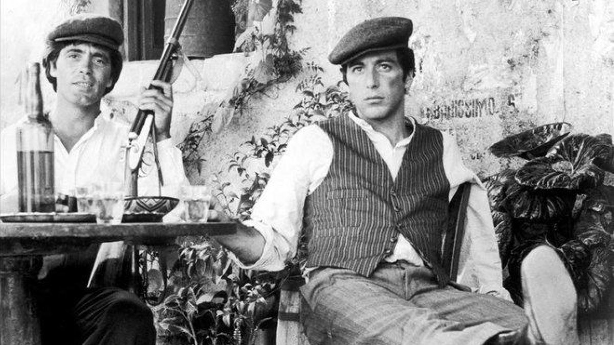 Al Pacino, en una escena de la segunda parte de ’El padrino’.-