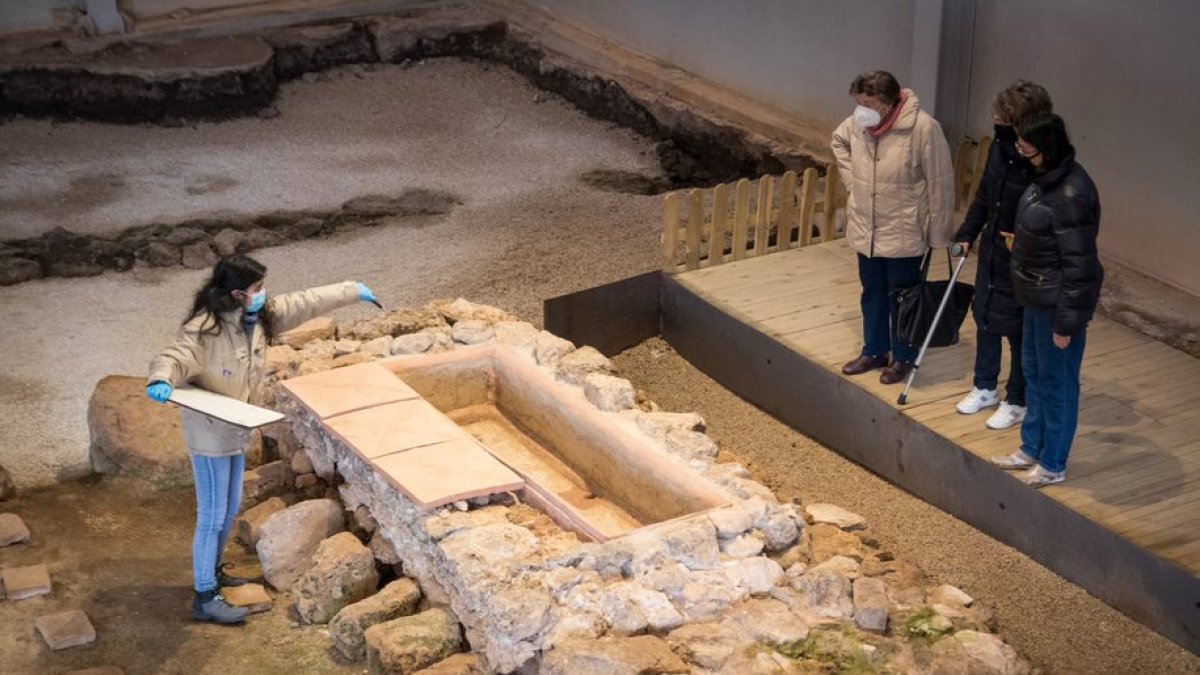 Museo de la villa romana de Cuevas de Soria. HDS