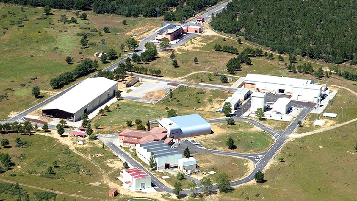 Vista aérea del Ceder de Lubia. HDS
