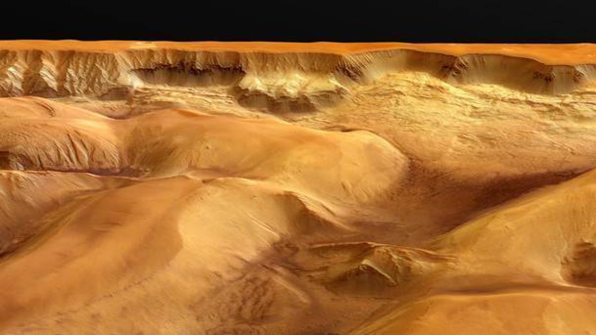 Fotografía de archivo de Marte hecha por el Curiosity.-Foto: REUTERS