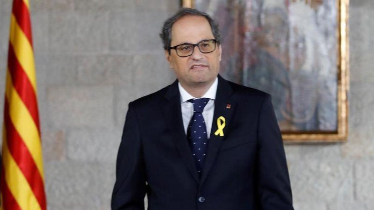 Quim Torra, en una foto de archivo.-ALBERTO ESTÉVEZ (EFE / POOL)