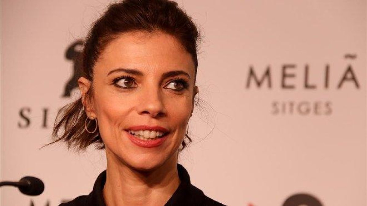 Maribel Verdú, tras la presentación de ’El asesino de los caprichos’ en Sitges-ACN / PERE FRANCESCH