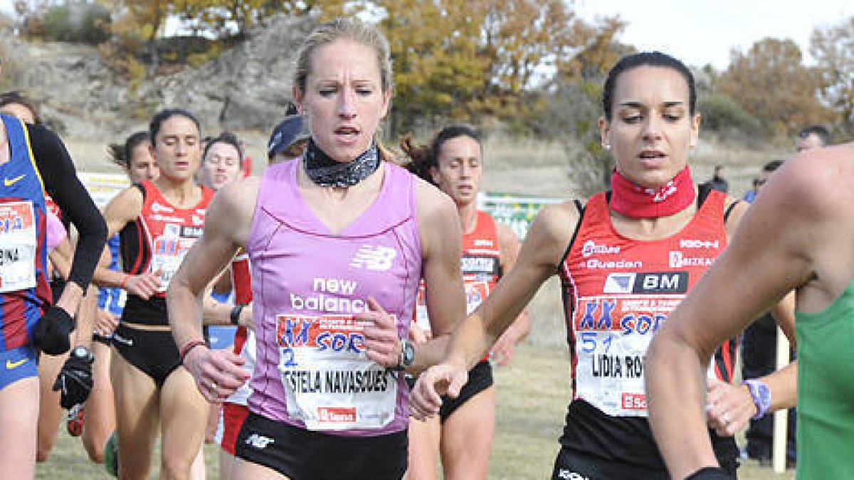 Estela Navascués luchará por el título nacional de maratón. / DIEGO MAYOR-