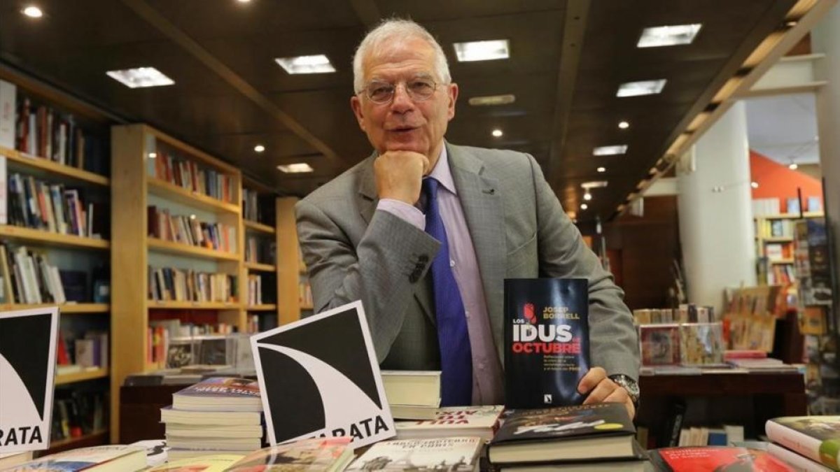 -El exministro Josep Borrell ha pedido hoy a las 