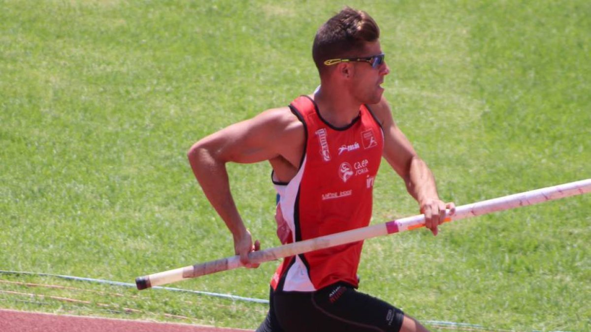 Albert Álvarez lograba el bronce en la prueba de decathlon.-Caep Soria