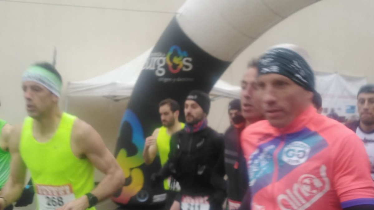 La prueba se desarrolló en la localidad burgalesa con la nieve y el frío como protagonistas. HDS