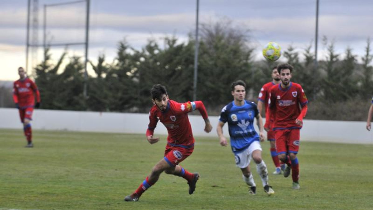 El Numancia B se trae un punto de Burgos.-VALENTÍN GUISANDE