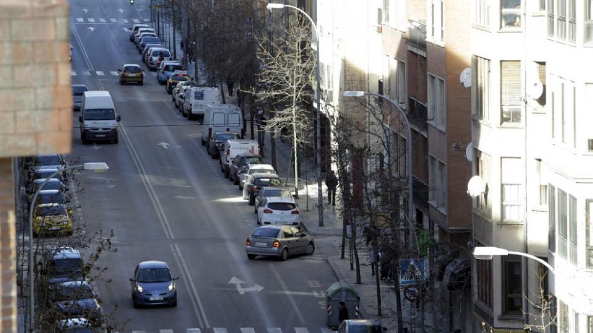 Avenida de Valladolid, cuyo proyecto de bulevar aparece presupuestado en una primera anualidad-Luis Ángel Tejedor