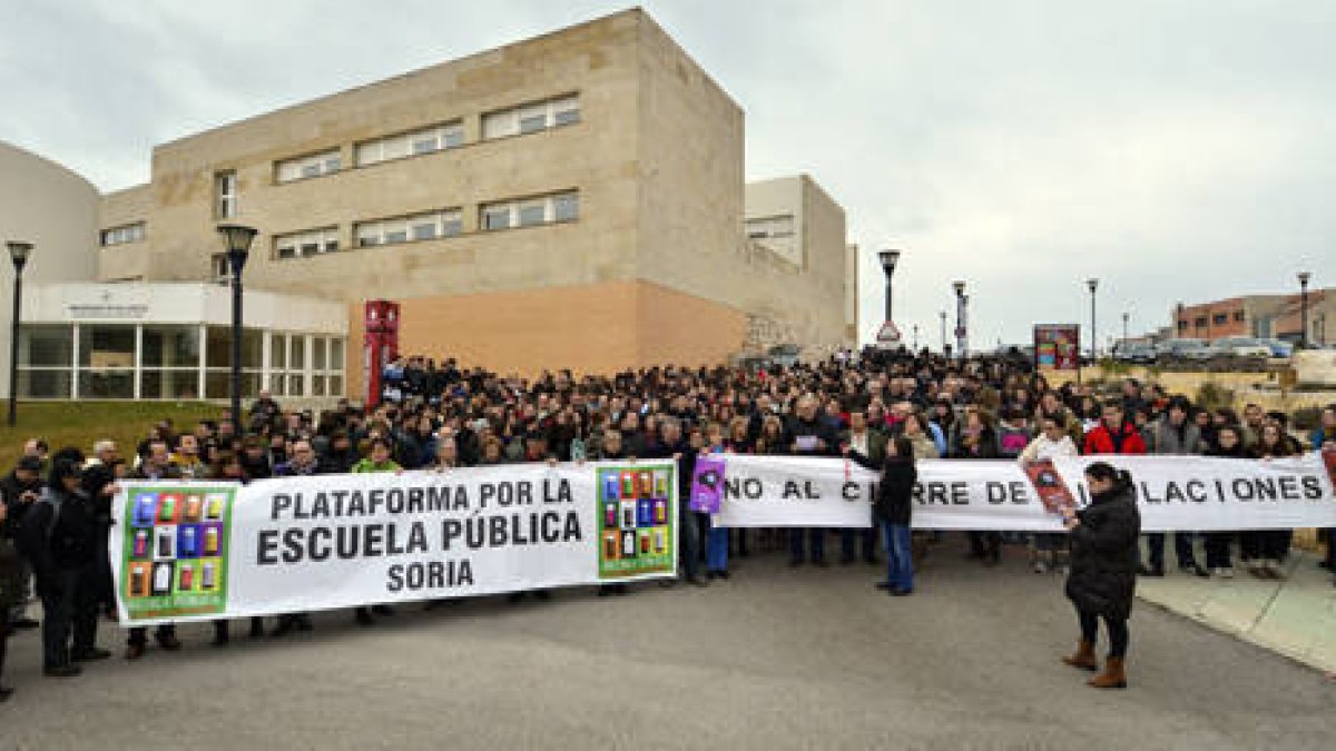 Personas que asistieron a la concentración. / A. M.-