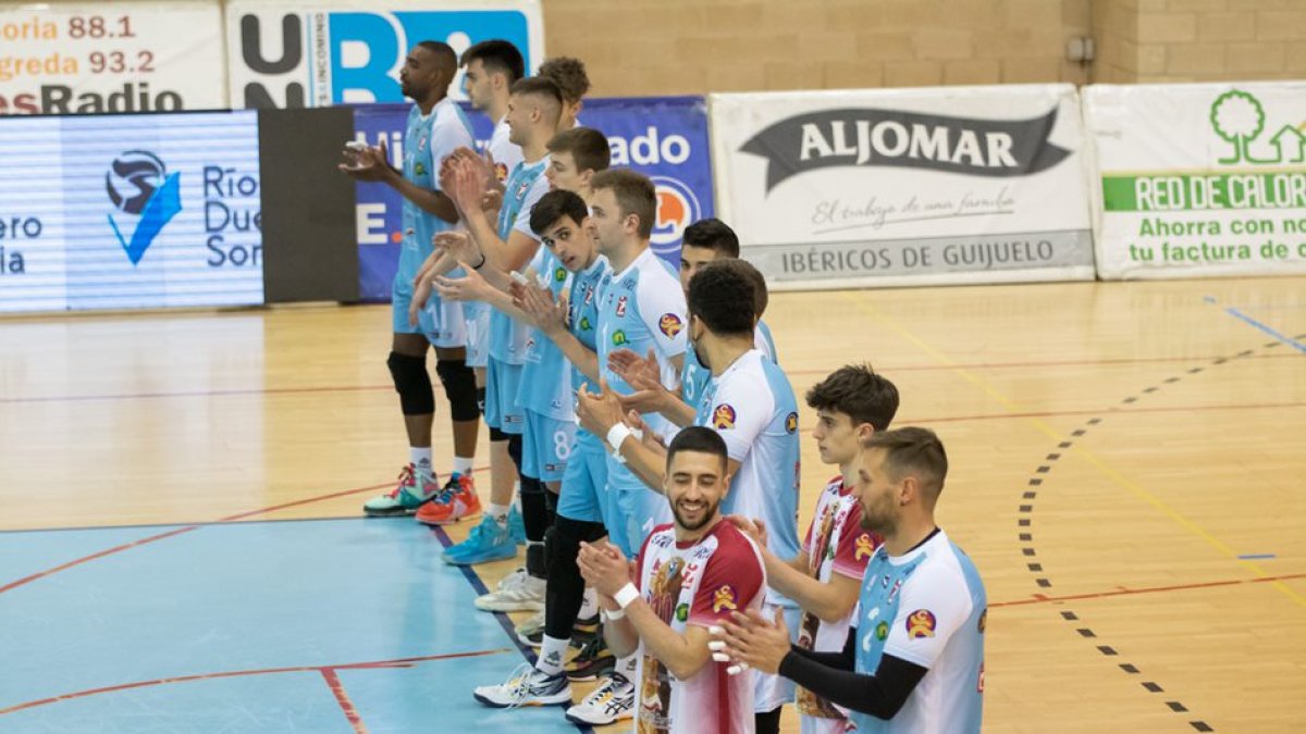 El Río Duero ya espera al Barça en los cuartos de final de la Superliga. GONZALO MONTESEGURO