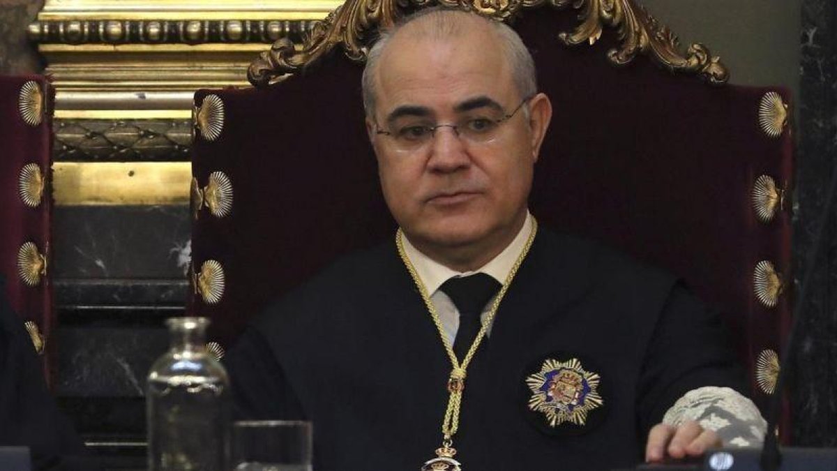 El juez del Tribunal Supremo Pablo Llarena.-EL PERIÓDICO (EFE / BALLESTEROS)