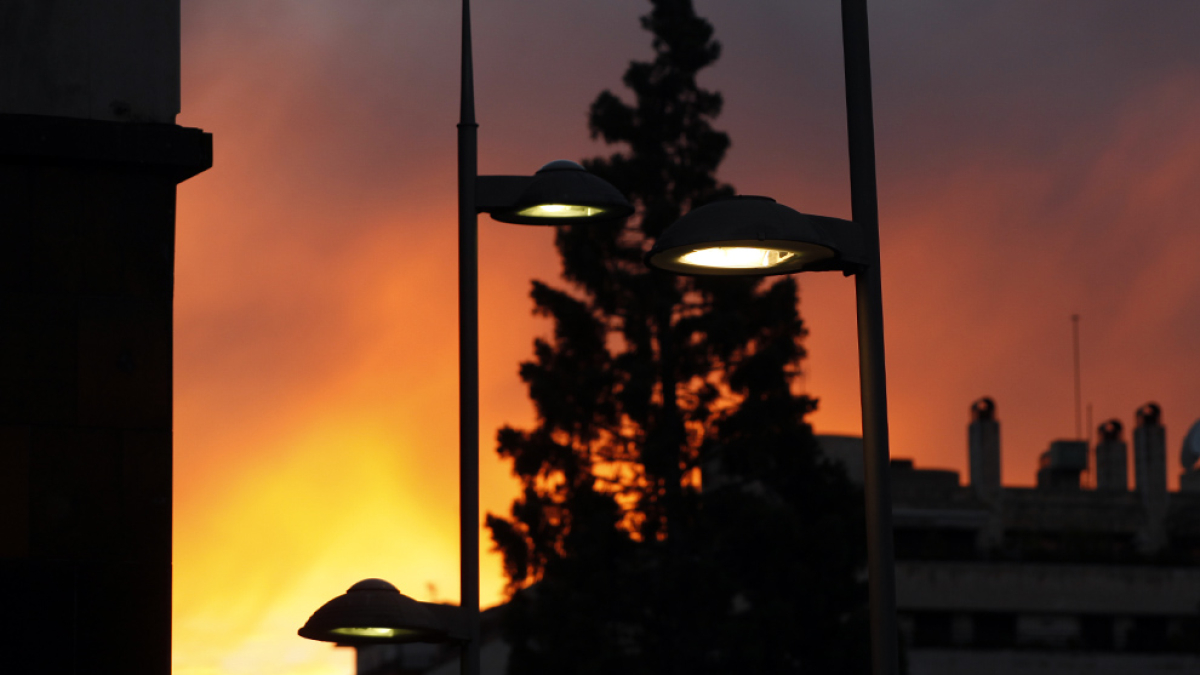 Farolas de iluminación LED. MARIO TEJEDOR