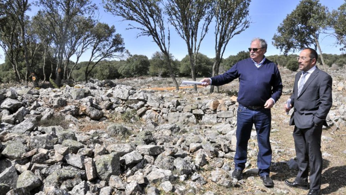 Visita a los campamentos romanos-V. Guisande