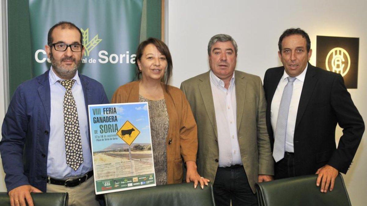 De izquierda a derecha, Palomares, Andrés, Gonzalo y Lozano.-Valentín Guisande