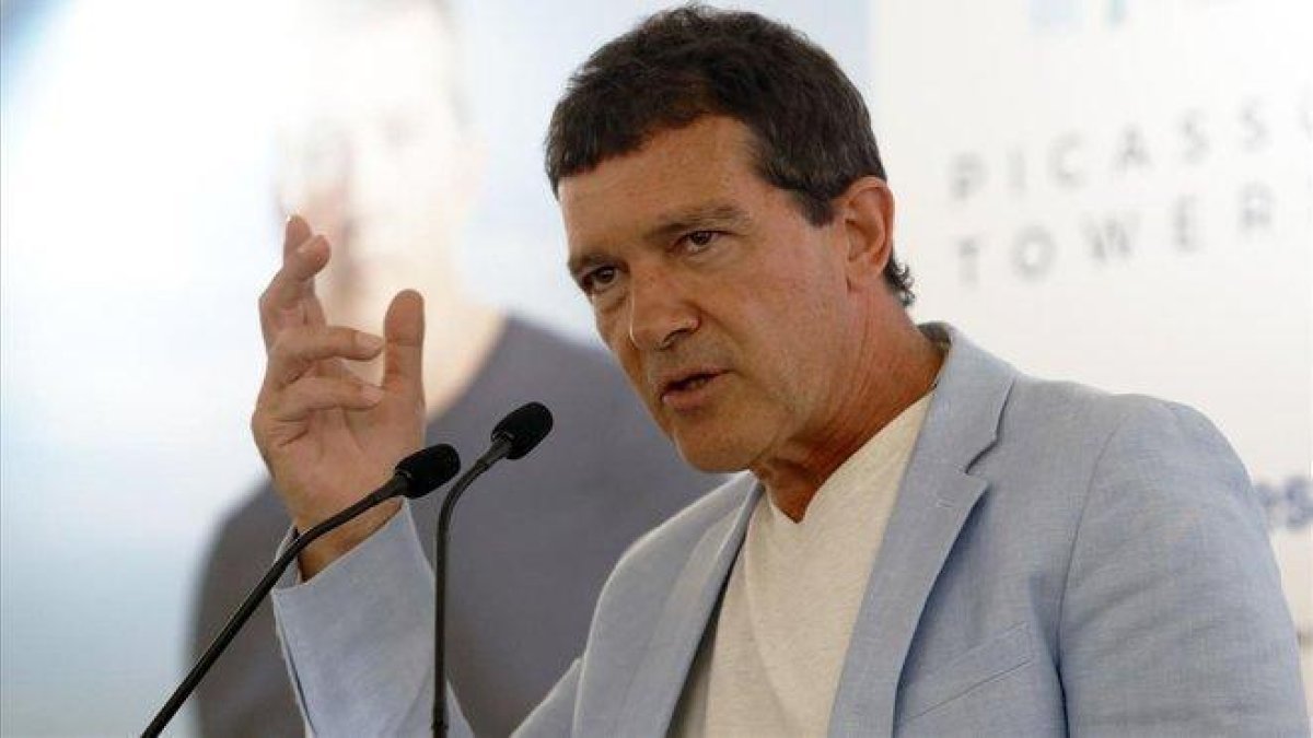 Antonio Banderas, en la presentación de la gala Starlite.-EUROPA PRESS