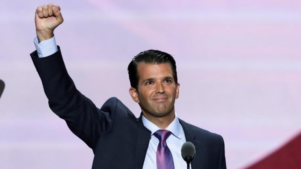 Donald Trump jr., hijo de presidente de EEUU.-J SCOTT APPLEWHITE / AP