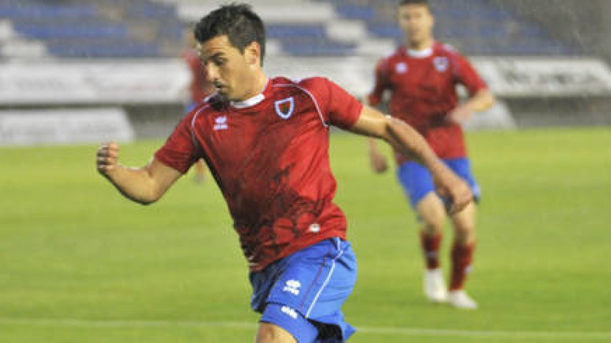 Natalio es el pichichi del Numancia con dos goles. / Valéntín Guisande-