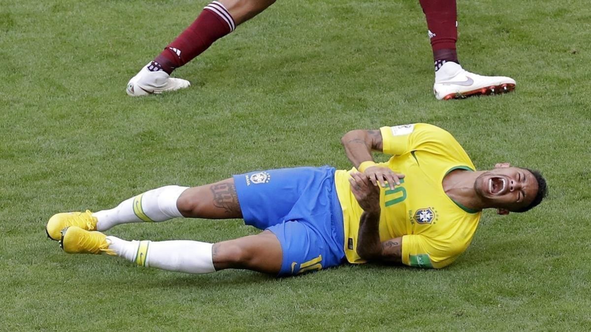 Neymar en un partido del Mundial de Rusia /-SERGEI GRITS