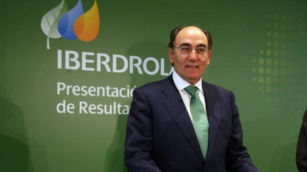 El presidente de Iberdrola, Ignacio Galán.-Foto: AGUSTÍN CATALÁN