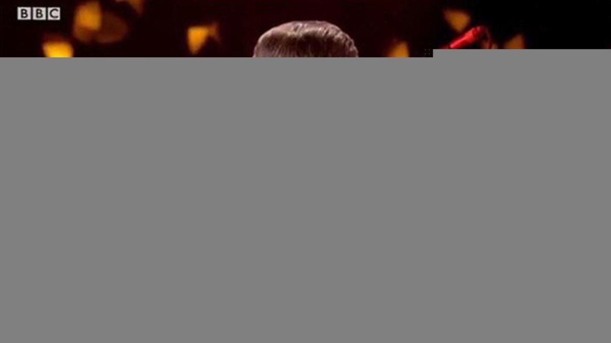 Robbie Williams, durante un concierto en Londres.-/ PERIODICO