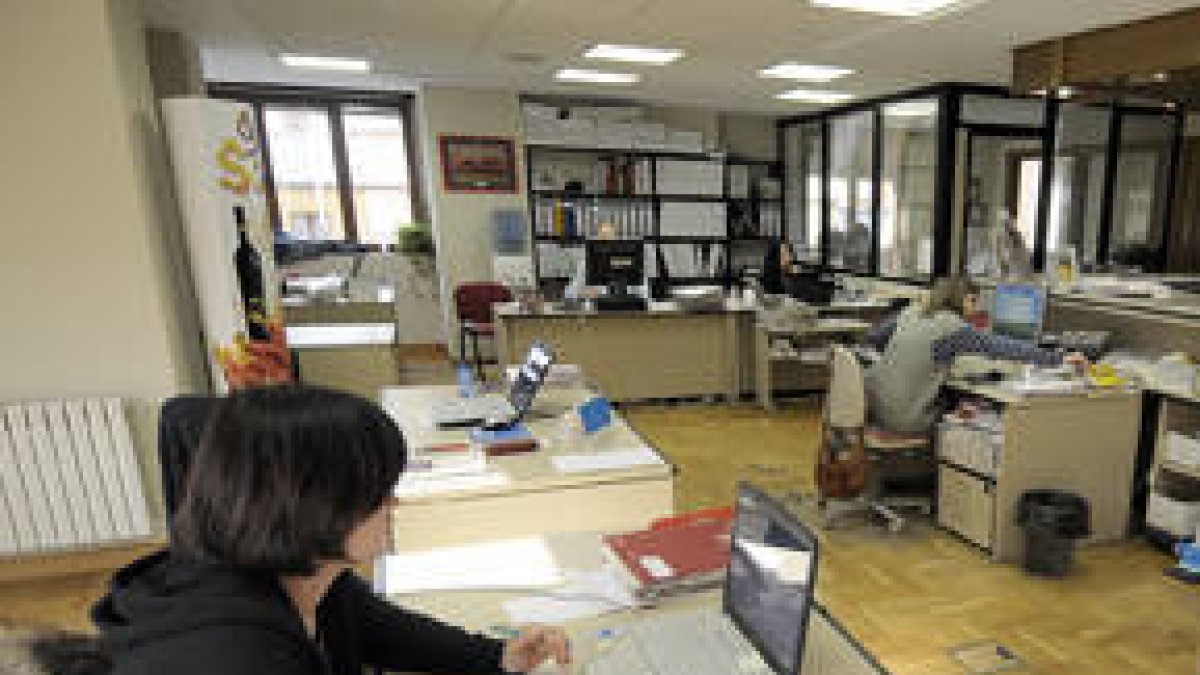 Oficinas de la Cámara de Comercio de Soria./U. S. -