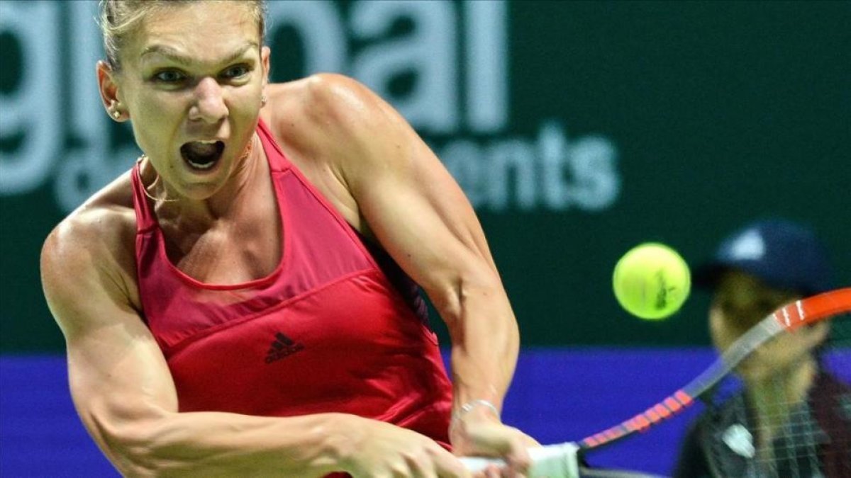 La rumana Simona Halep.-AFP / ROSLAN RAHMAN