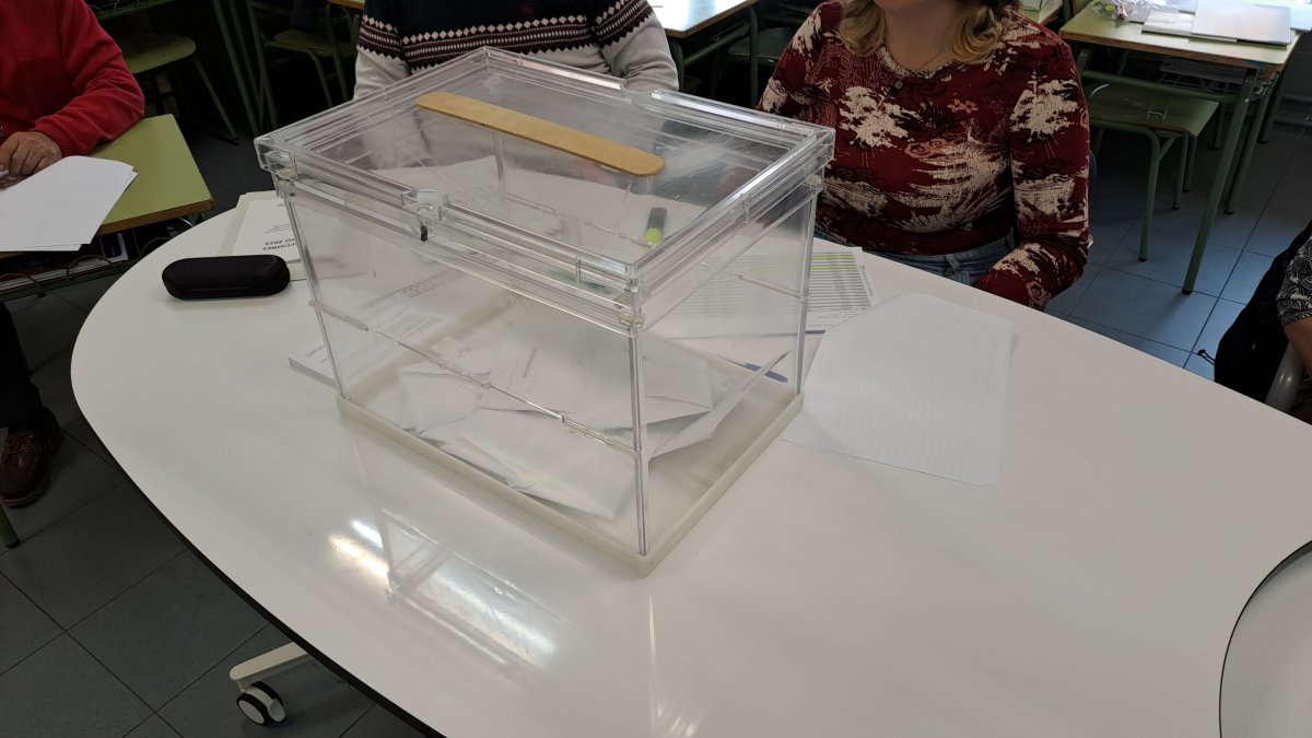 Urna electoral.-P.P.S.
