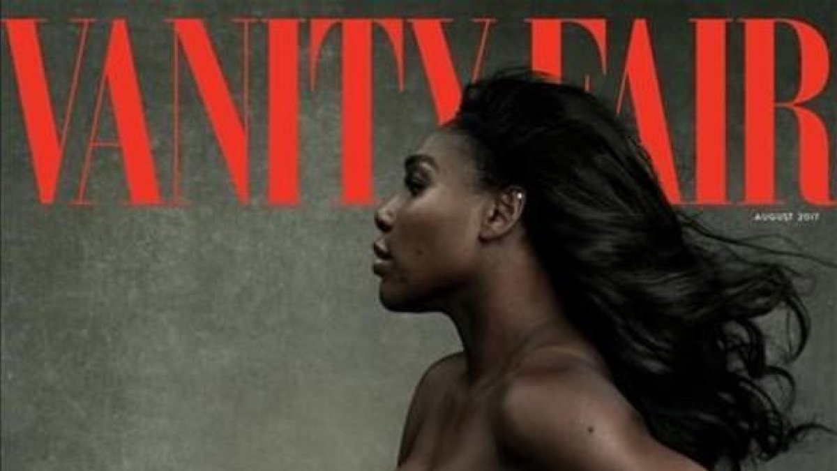 Serena Williams posa en la portada de 'Vanity Fair', fotografiada por Annie Leibovitz.-HANDOUT