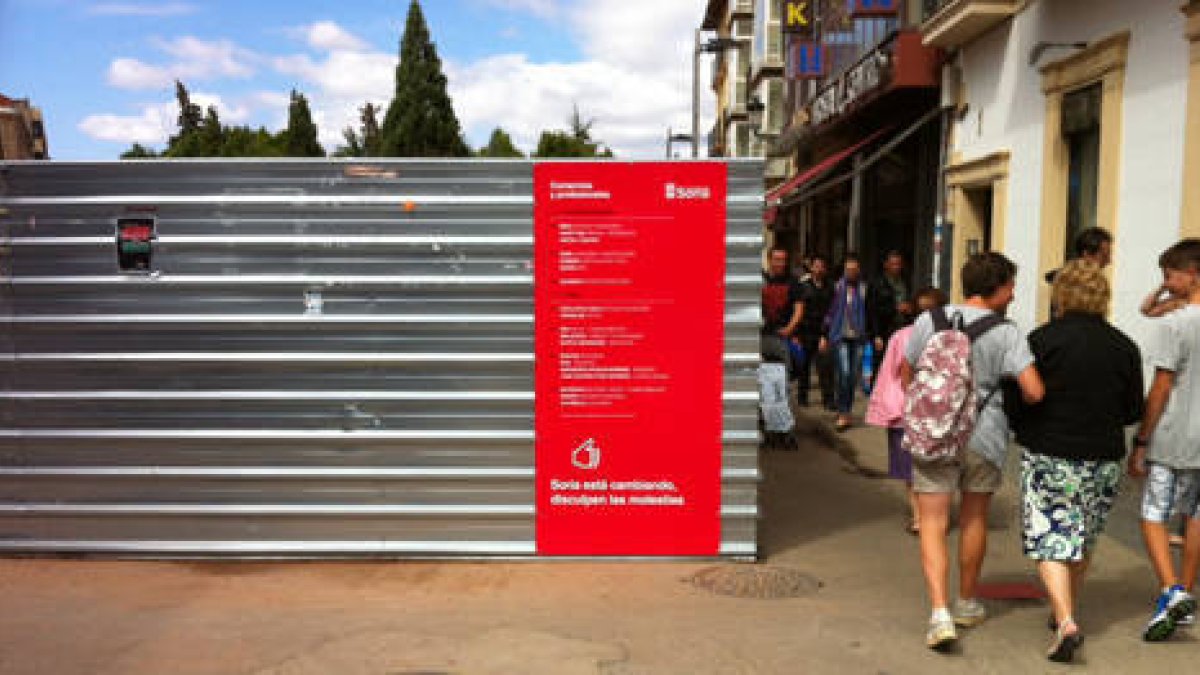 Panel en Marqués de Vadillo. / AYUNTAMIENTO-