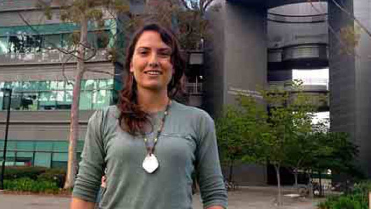 La investigadora soriana Cristina Llorente.-