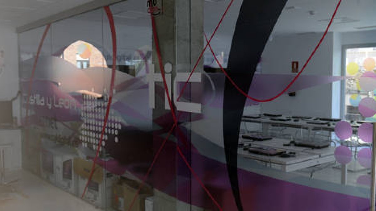 Espacio CYL Digital en el centro cívico Bécquer. / V. G.-