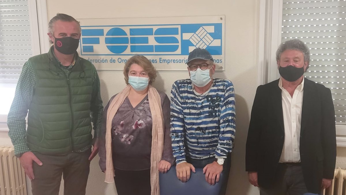 Junta directivo de Adiso en esta nueva etapa. HDS