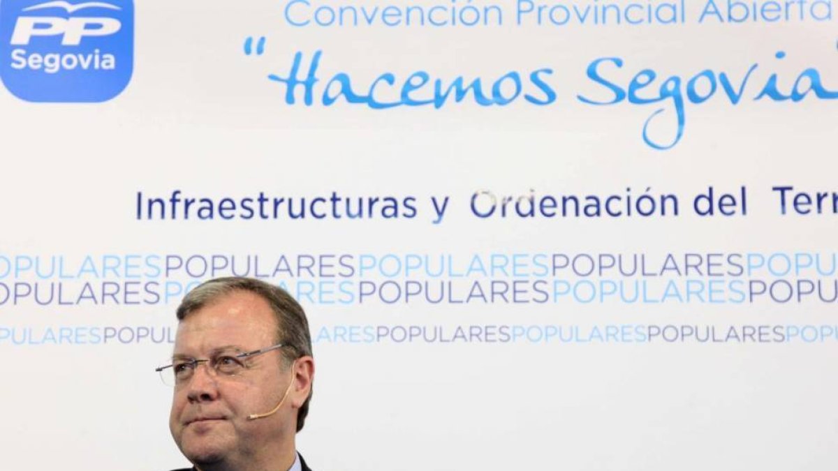 Silván hoy en un acto del PP de Segovia.-Diego de Miguel / ICAL