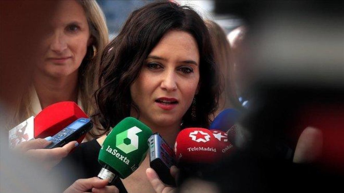 Isabel Díaz Ayuso, presidenta de la Comunidad de Madrid.-EFE / FERNANDO ALVARADO