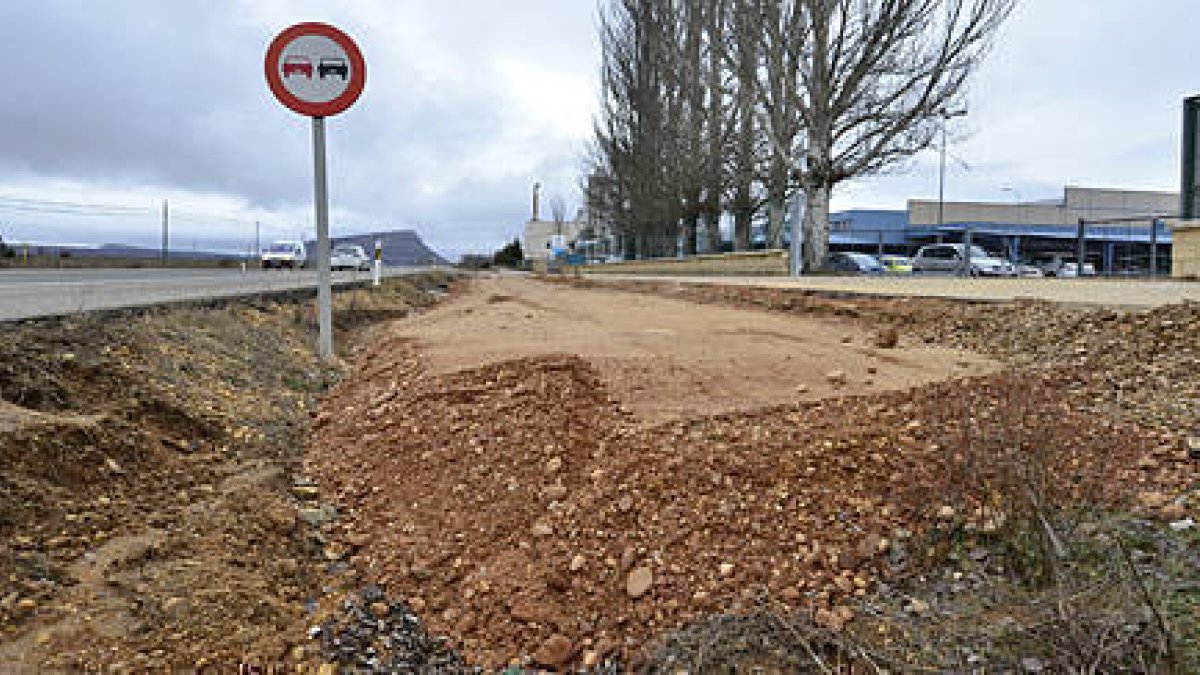 Obras en la Ciudad Deportiva del Club. ÁLVARO MARTÍNEZ-