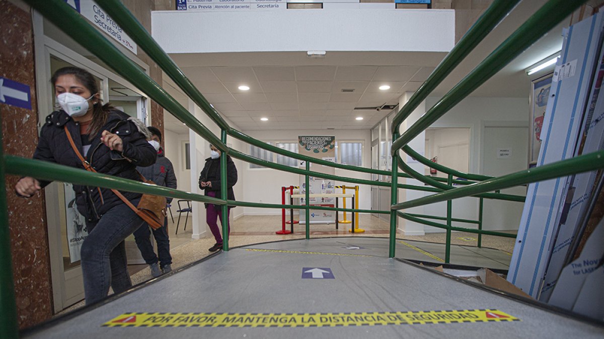 La tasa de Covid es Soria sigue siendo la más alta de la región con 414 casos por cada 100.000 habitantes.-MT