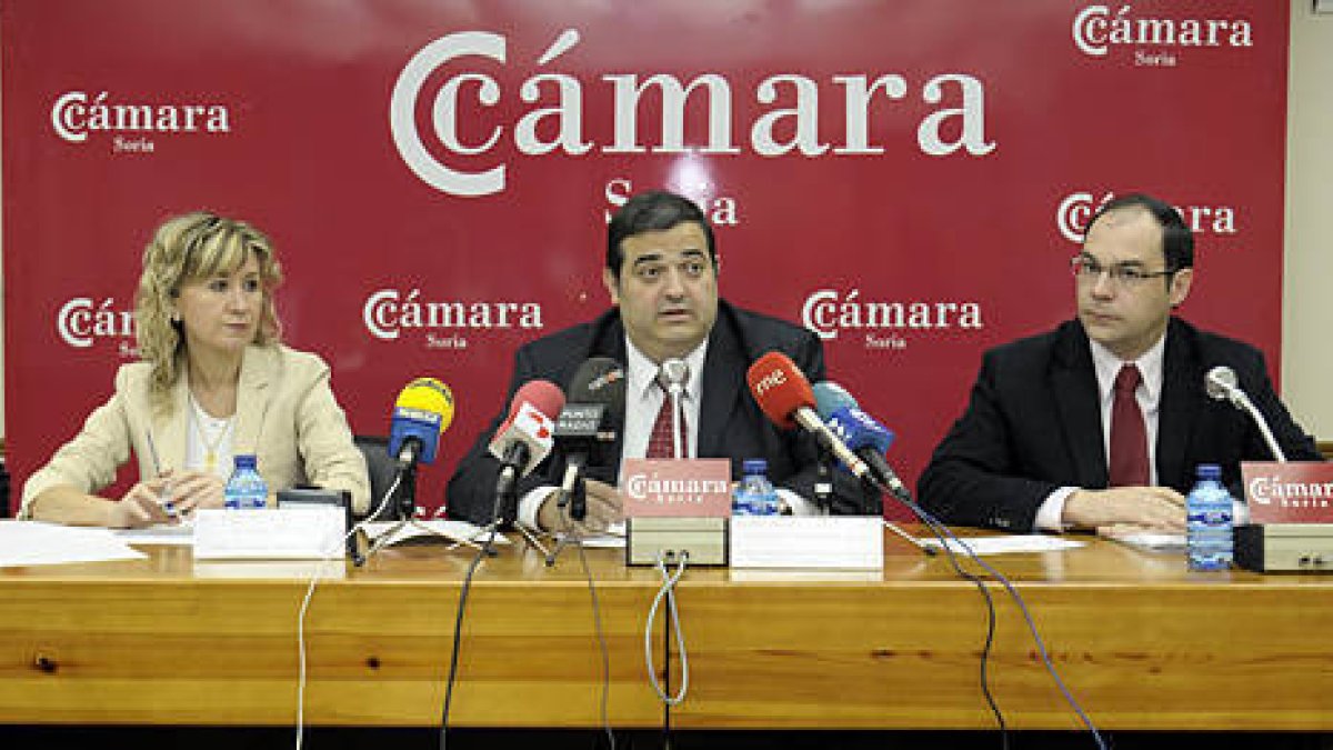Nuria Sánchez, Alberto Santamaría y José Ignacio Díez/ U. S. -