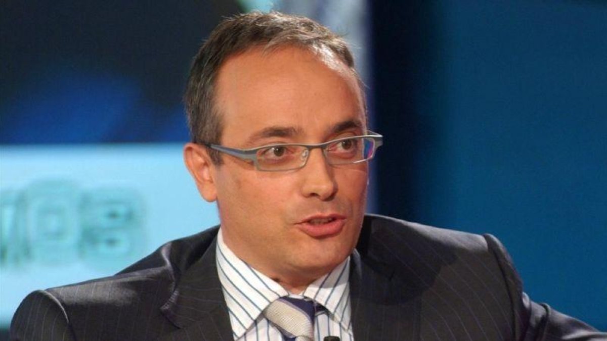 Alfredo Urdaci, exdirector de informativos de la cadena privada 13TV.-EL PERIÓDICO