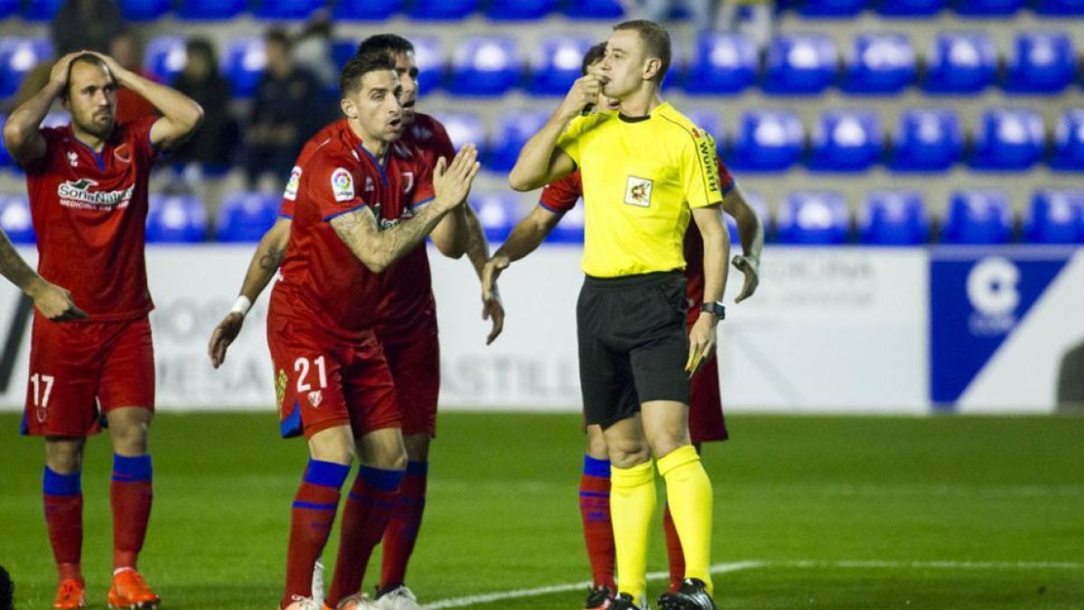 Eiriz Mata fue el protagonista en el partido de La Condomina.-ÁREA 11