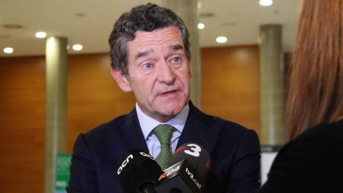 Mario Armero, vicepresidente de Anfac, en el foro de Iese.-EL PERIÓDICO