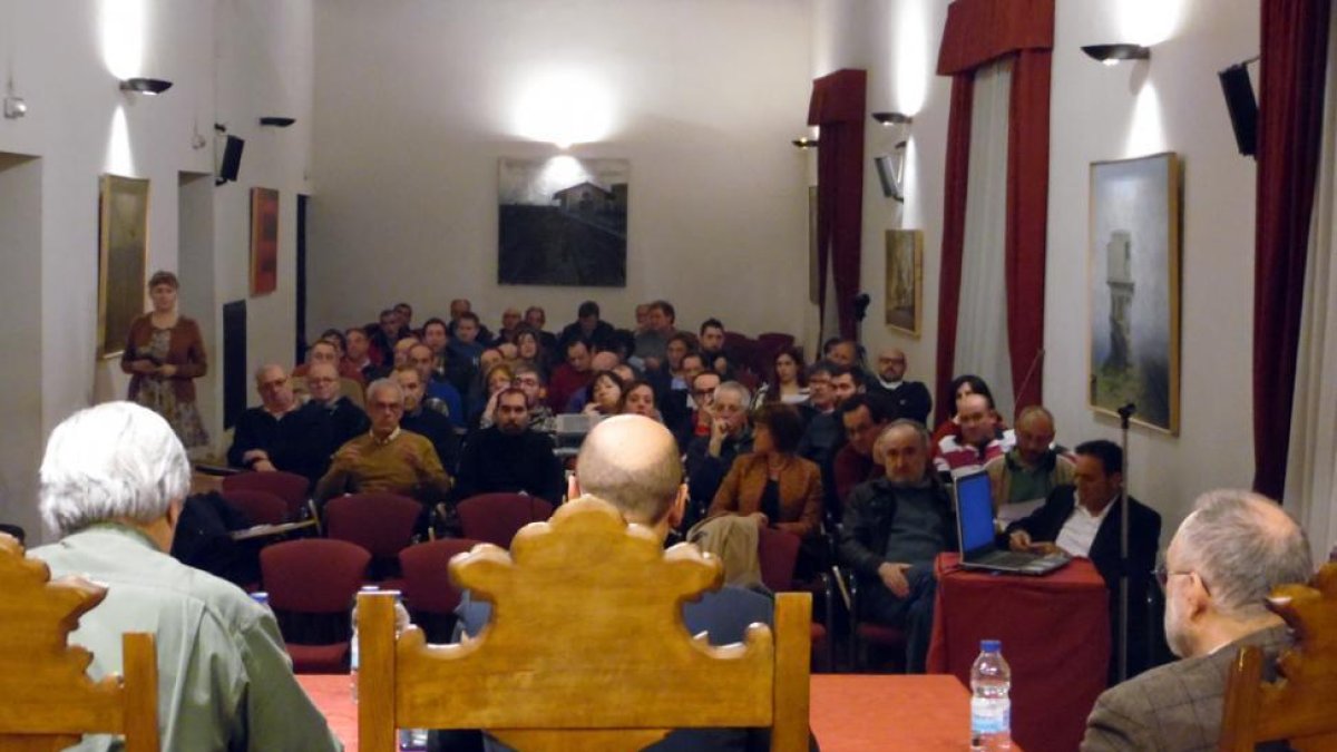 Miembros que participaron en la reunión en Ágreda.-Eva Sánchez