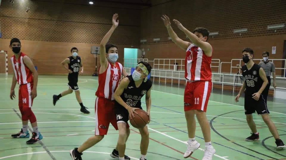Imagen de uno de los partidos de las categorías inferiores del CSB. HDS