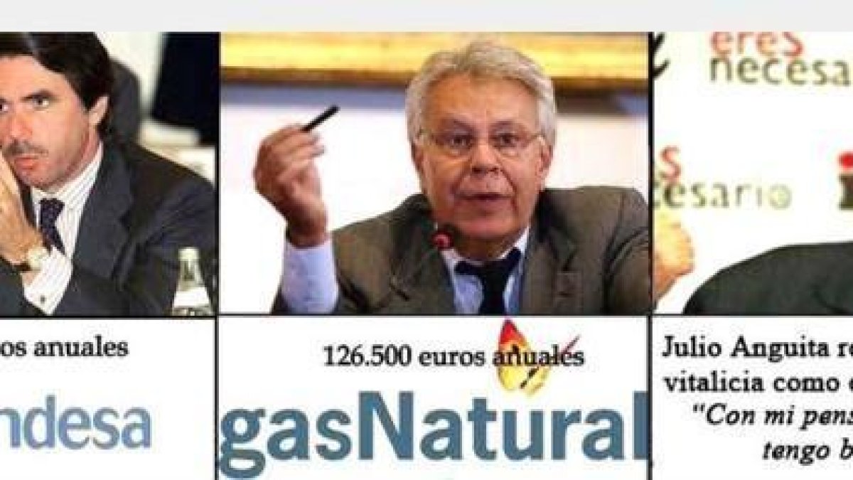 Fotomontaje colgado por Pablo Iglesias para destacar el 