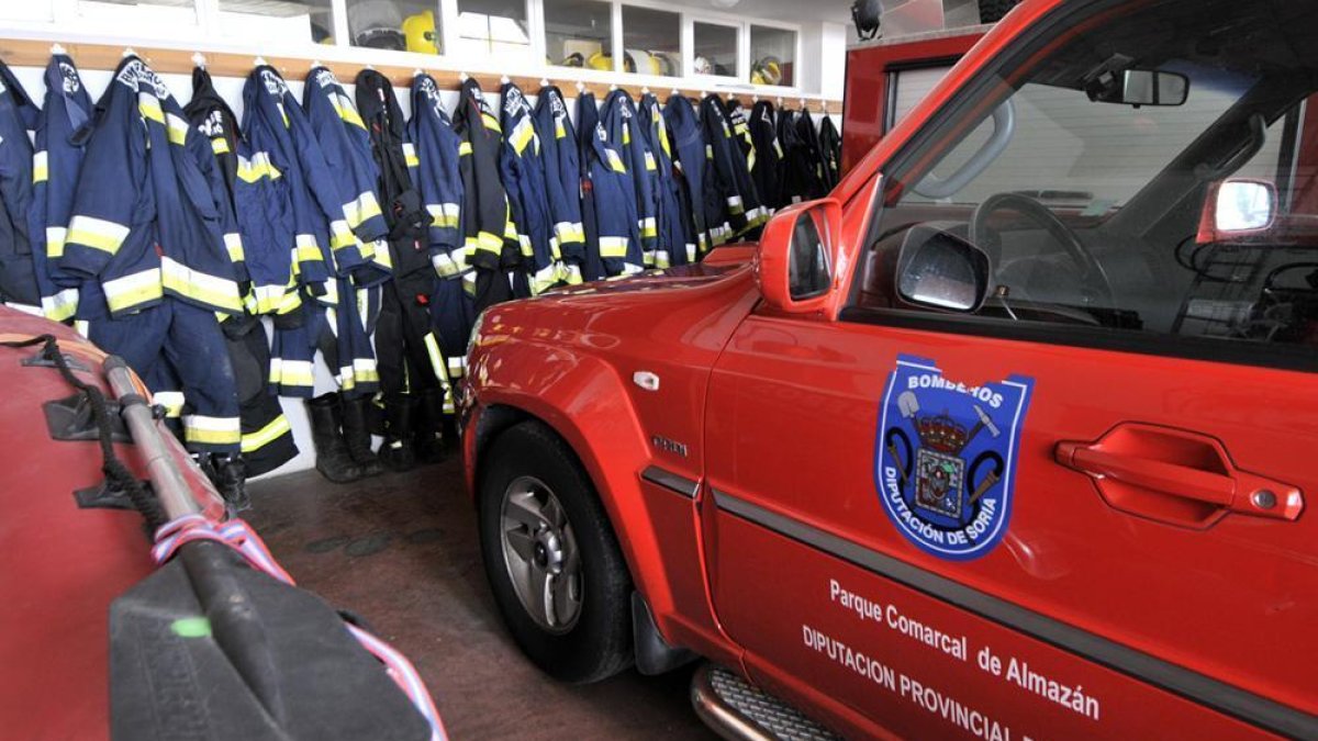 Parque de bomberos de Almazán.-L.A.T.