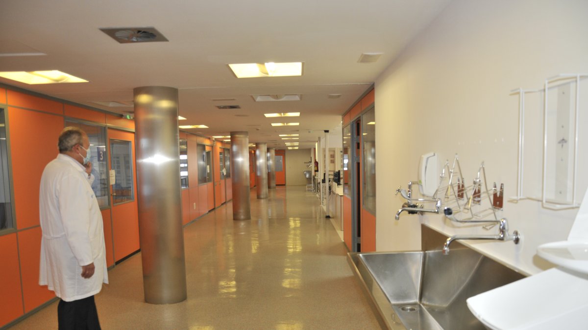 Instalaciones sanitarias en el hospital Santa Bárbara. HDS