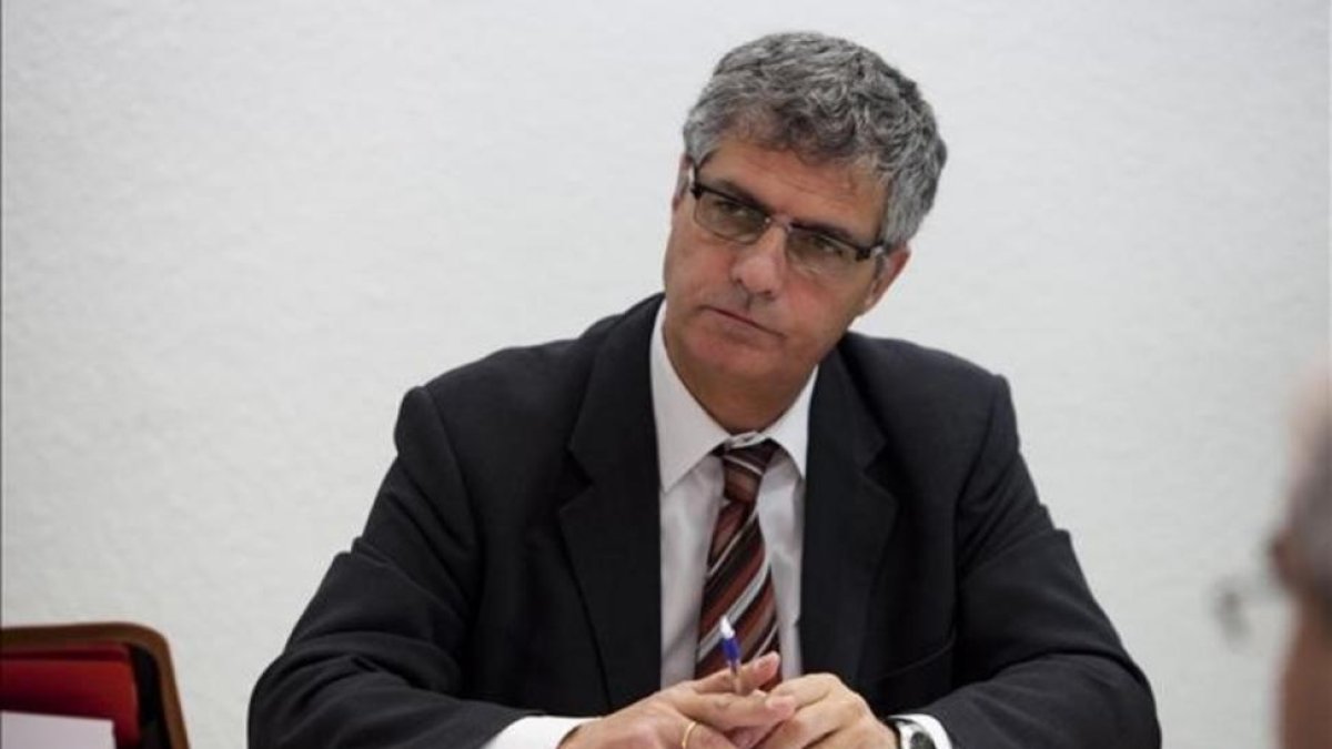 El delegado del Govern en Girona cesado, Eudald Casadesús.-FERRAN NADEU