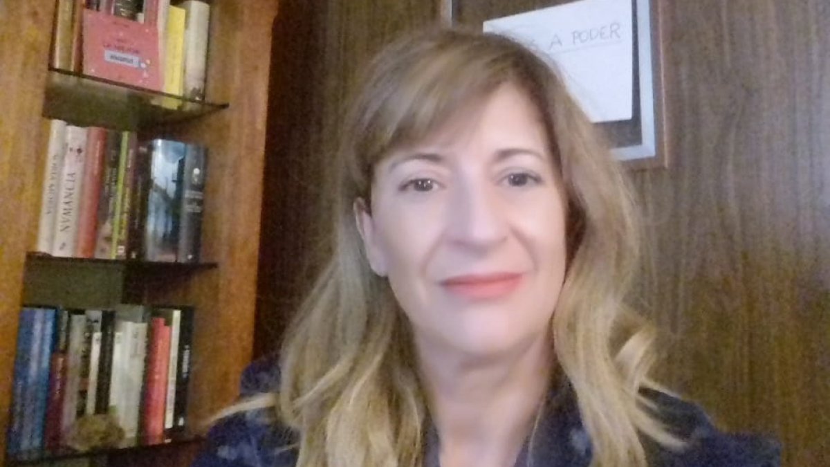 María José López es enfermera en el Hospital Santa Bárbara de Soria.-HDS