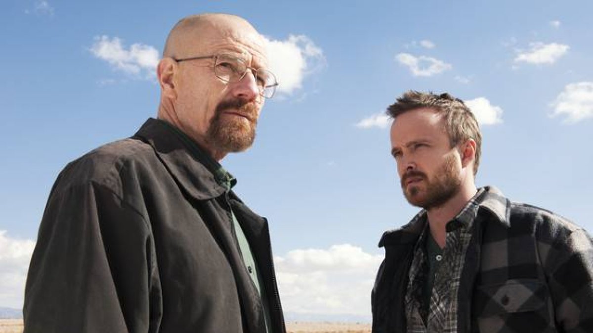 Bryan Cranston y Aaron Paul, en 'Breaking Bad'.-Foto: AP